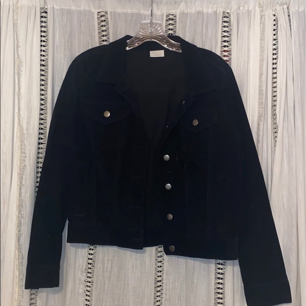 Black corduroy jacket